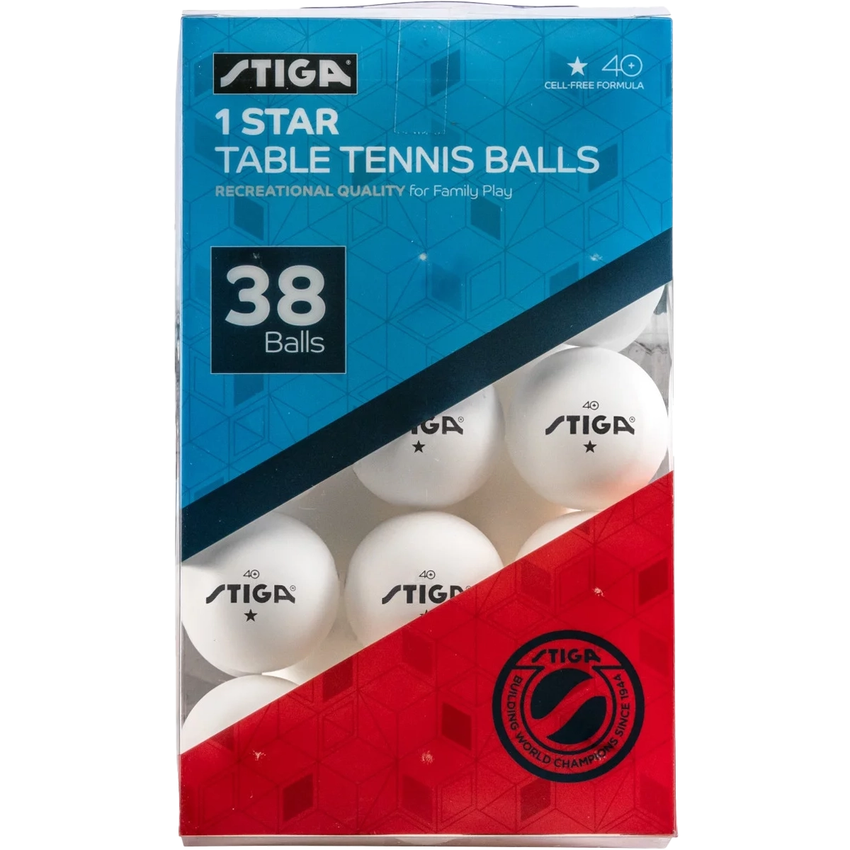 1-Star Table Tennis Balls (38 Pack)