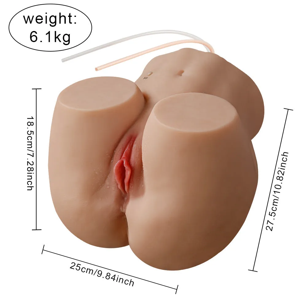 14.3LB Realistic Sex Doll with Suction & Vibration