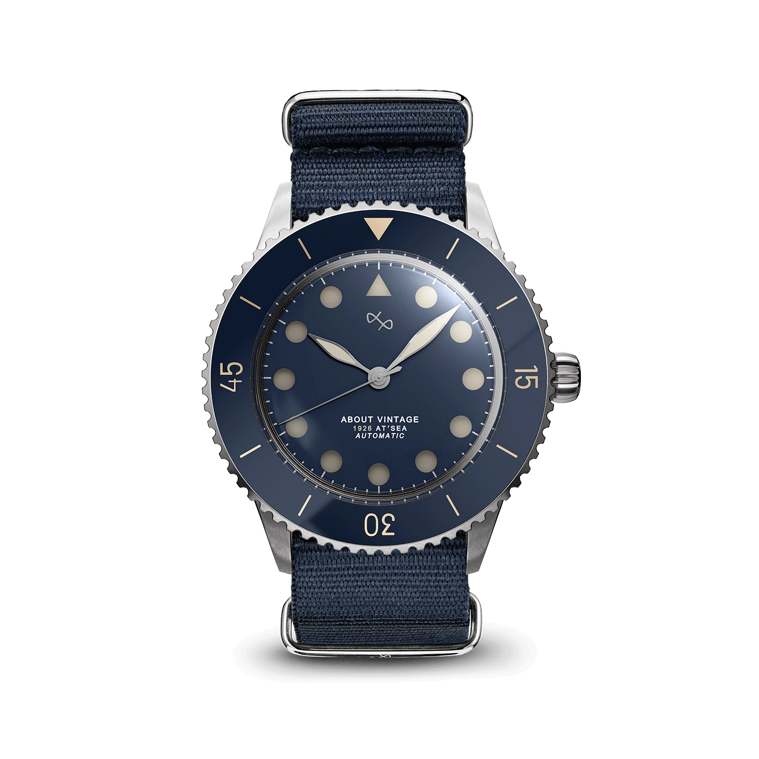 1926 Automatic, Steel / Blue Vintage