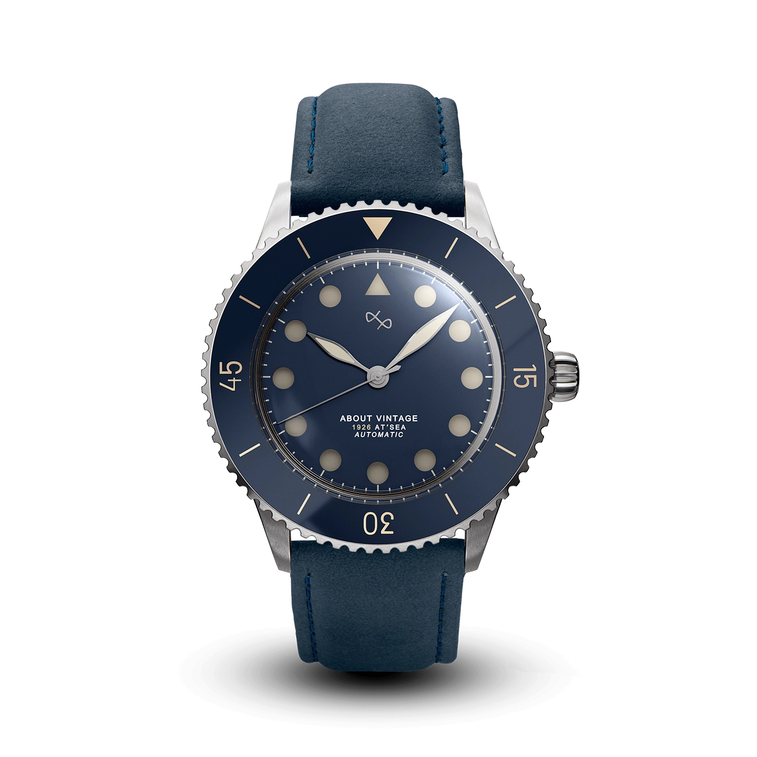 1926 Automatic, Steel / Blue Vintage