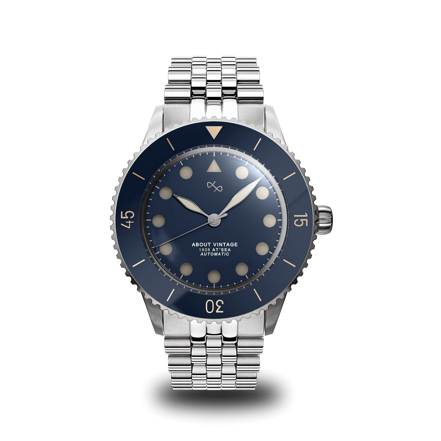 1926 Automatic, Steel / Blue Vintage