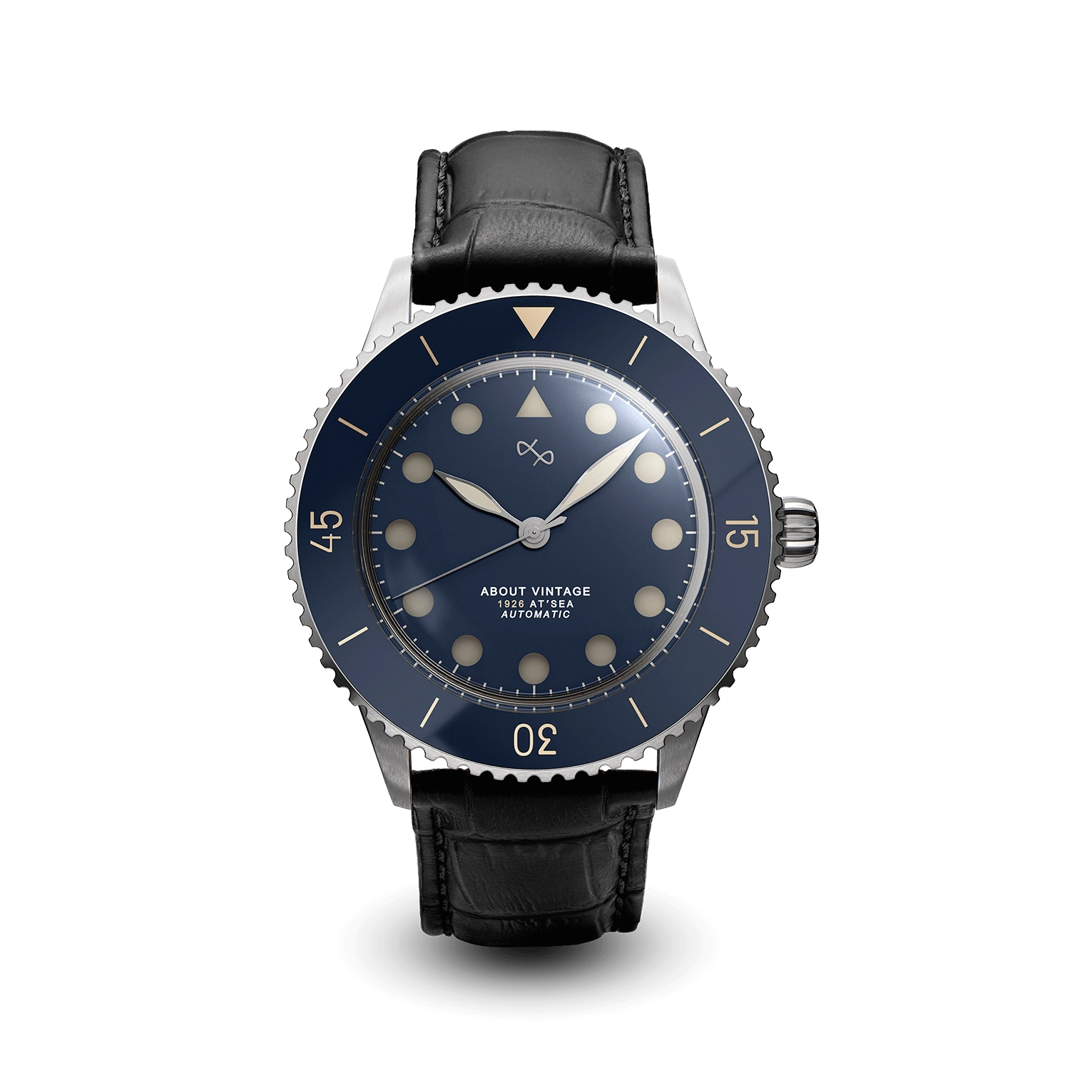 1926 Automatic, Steel / Blue Vintage