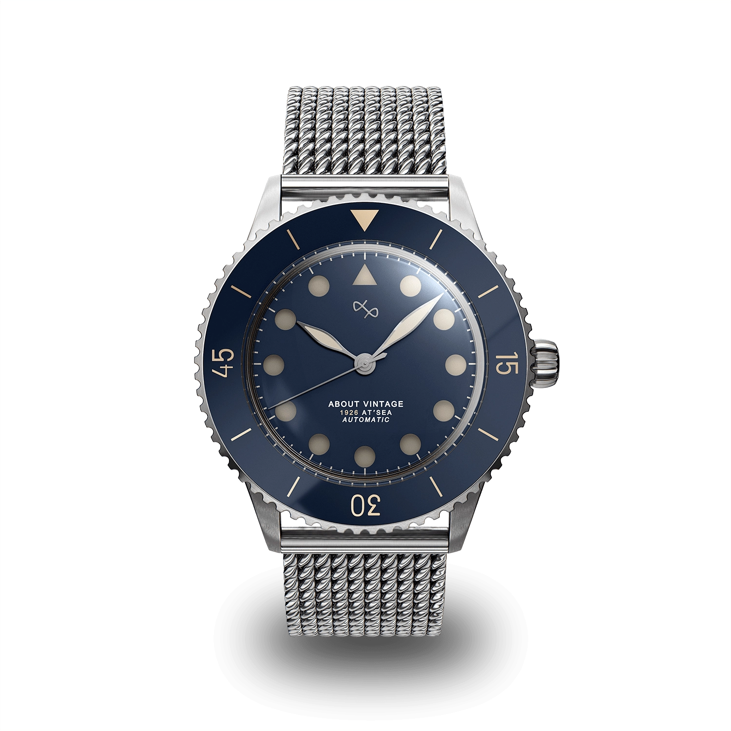 1926 Automatic, Steel / Blue Vintage