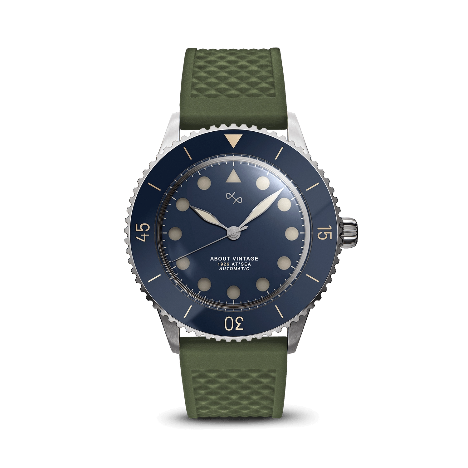 1926 Automatic, Steel / Blue Vintage