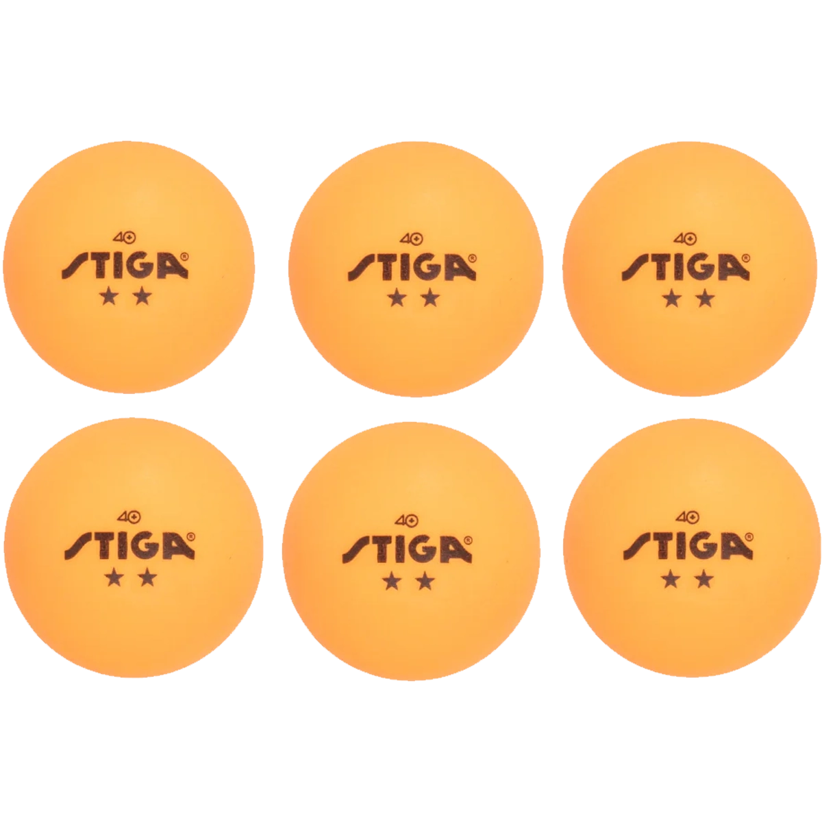 2-Star Table Tennis Balls (6 Pack)