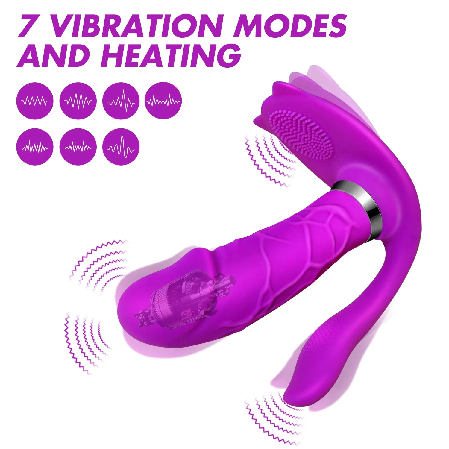 3 IN 1 G Spot Silicone Vibrator