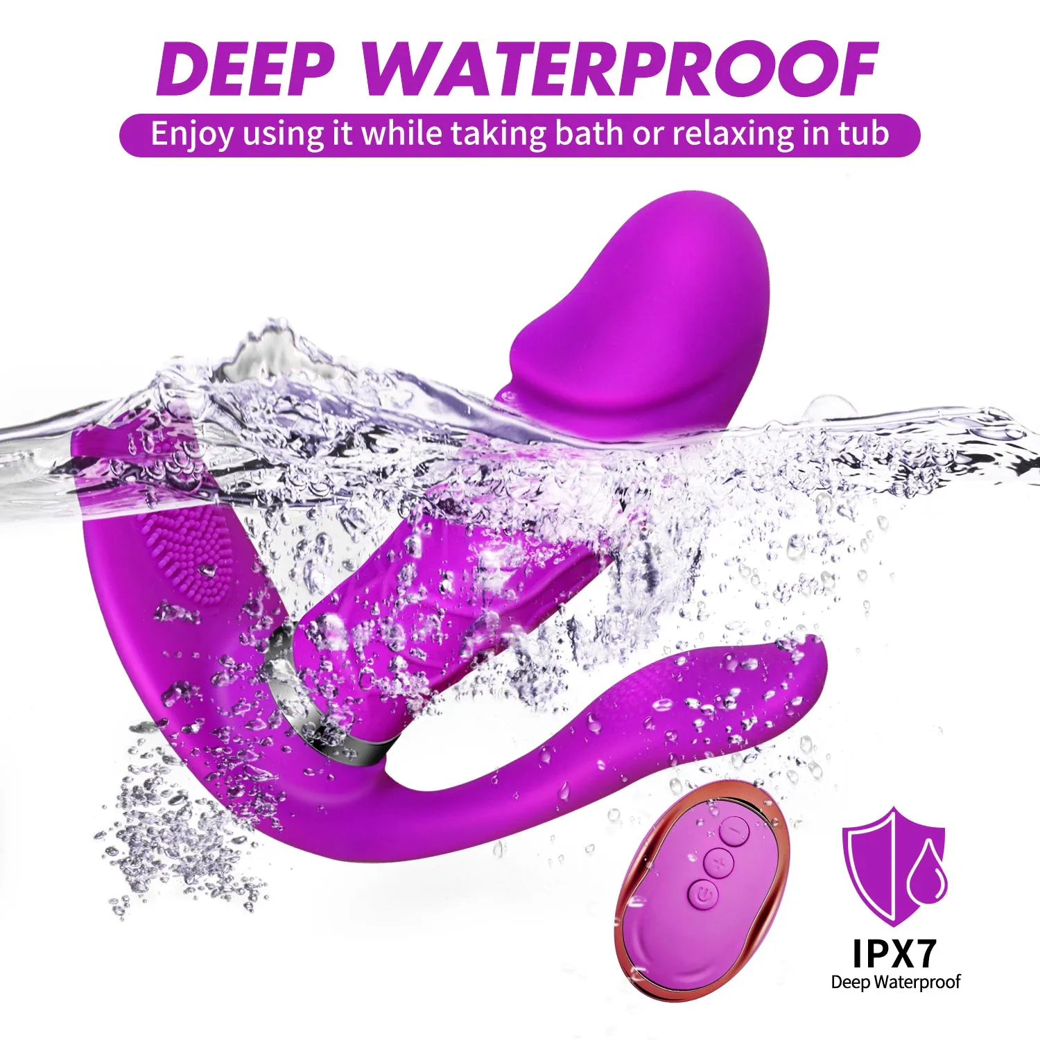 3 IN 1 G Spot Silicone Vibrator