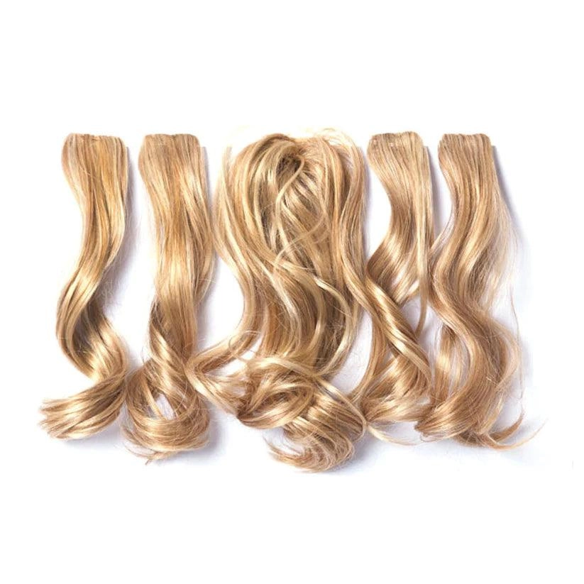 5Pc Curl Ext W Top Set Hairpiece by Toni Brattin | Heat Friendly Synthetic