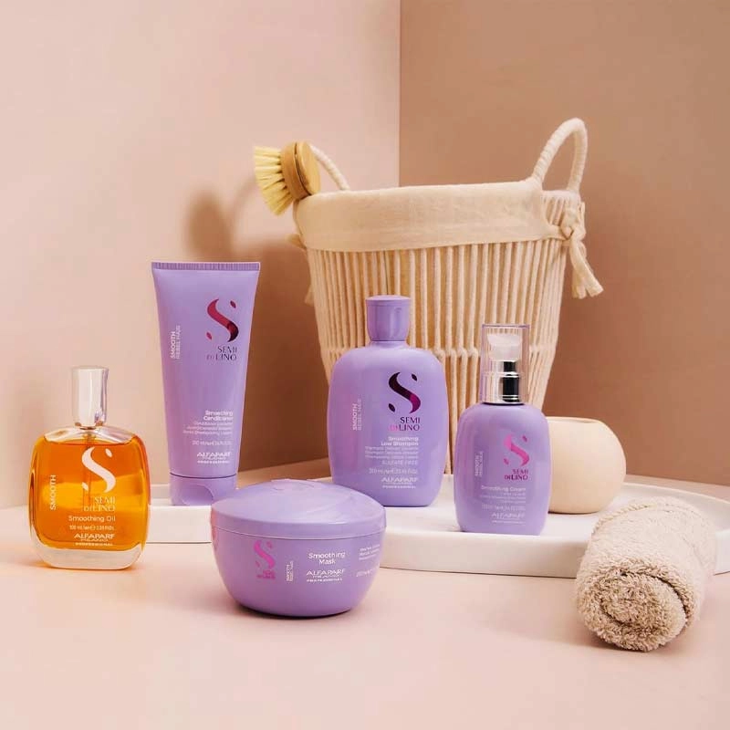 Alfaparf Semi Di Lino Smooth Smoothing Low Shampoo For Frizzy Hair