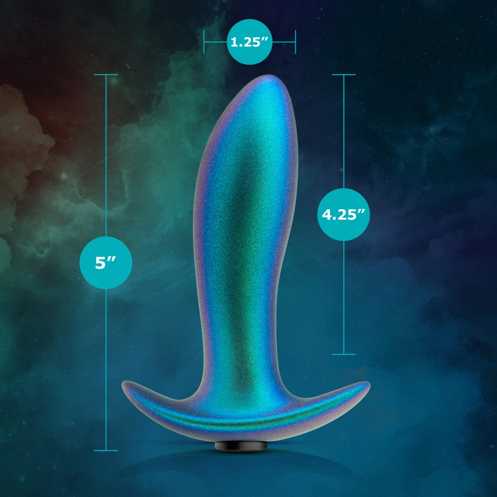 Anal Adventures Matrix By Blush® | Voyager - Vibrating Anal Plug With AnchorTech™ Base - Neptune Teal