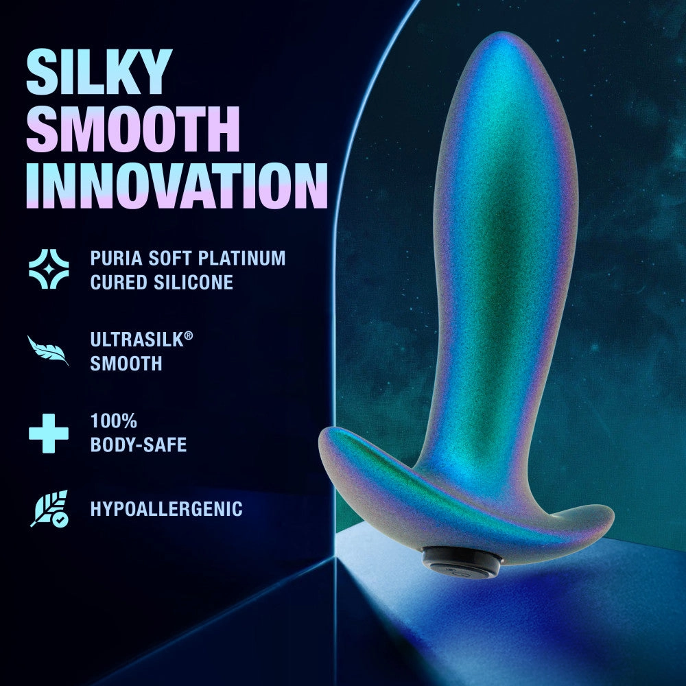 Anal Adventures Matrix By Blush® | Voyager - Vibrating Anal Plug With AnchorTech™ Base - Neptune Teal