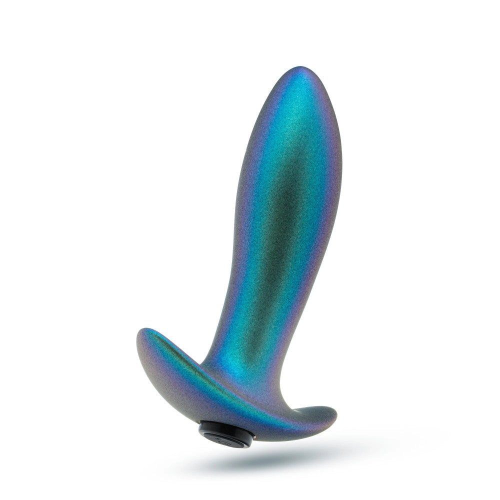Anal Adventures Matrix By Blush® | Voyager - Vibrating Anal Plug With AnchorTech™ Base - Neptune Teal