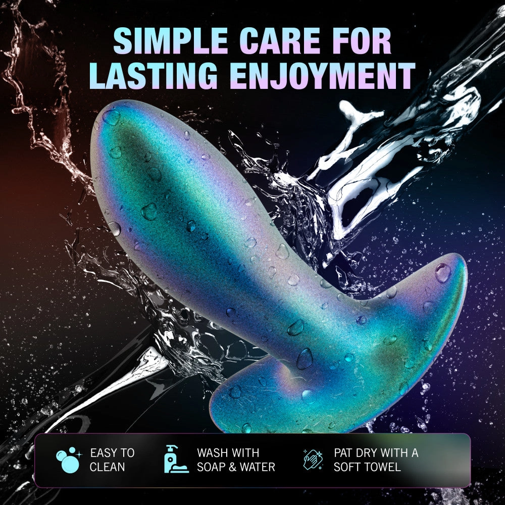 Anal Adventures Matrix By Blush® | Voyager - Vibrating Anal Plug With AnchorTech™ Base - Neptune Teal