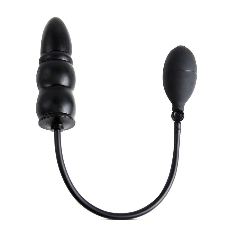Anal Dilator Anal Inflatable Expandable Butt Plug with Pump Big Dildo Prostate Massage Toys for Men Gay