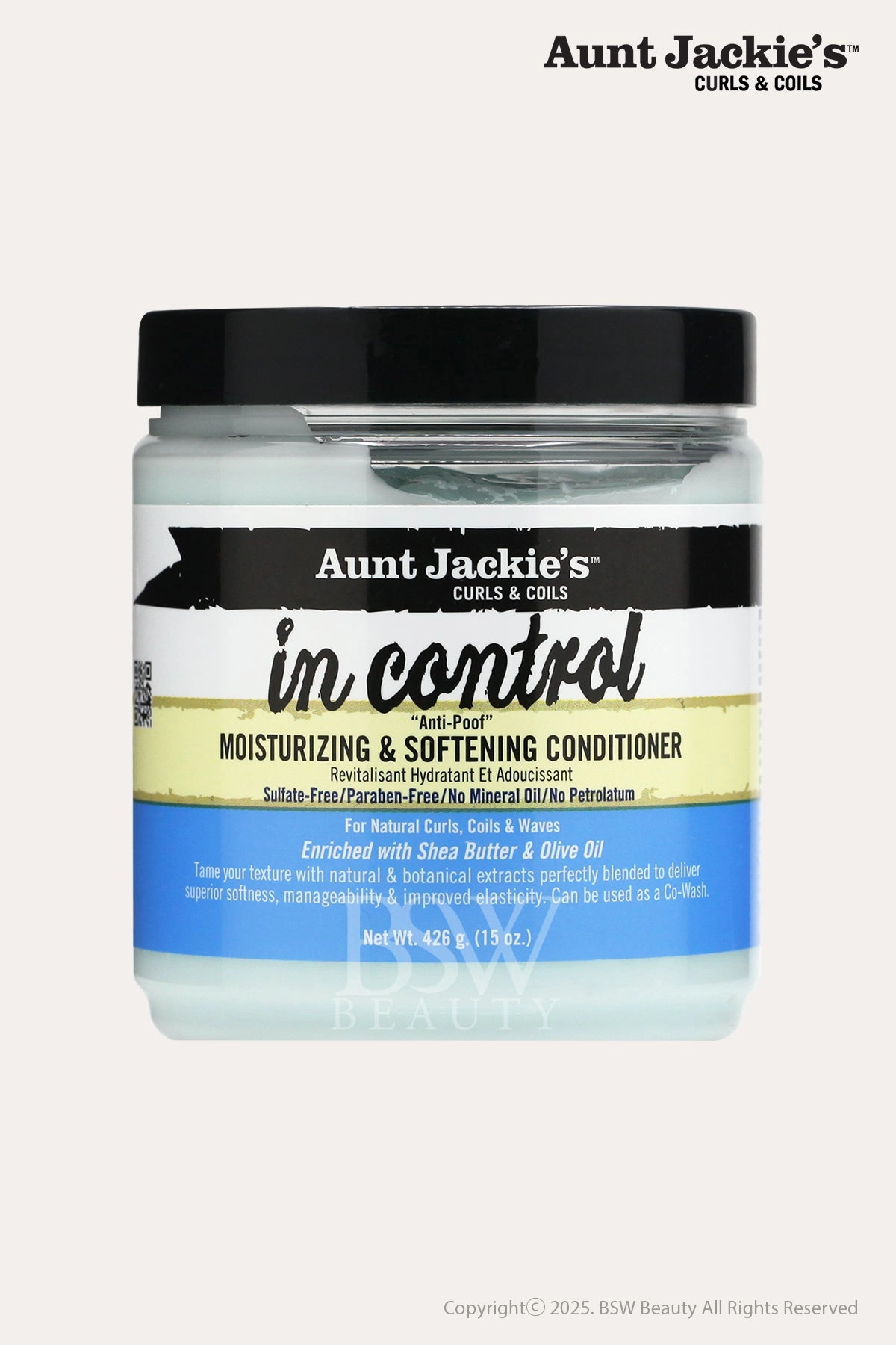 AUNT JACKIES IN CONTROL! MOISTURIZING & SOFTENING CONDITIONER 15oz