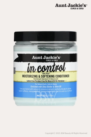 AUNT JACKIES IN CONTROL! MOISTURIZING & SOFTENING CONDITIONER 15oz