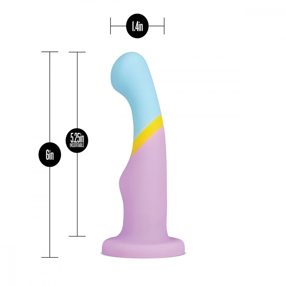 Avant D14 Heart of Gold Suction Cup Base Dildo