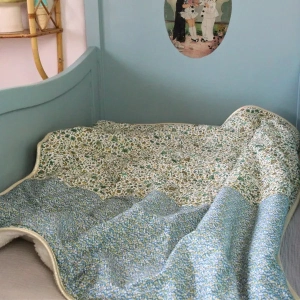 Barnabe aime le café Baby Blanket Arthur Jaune 73x90cm