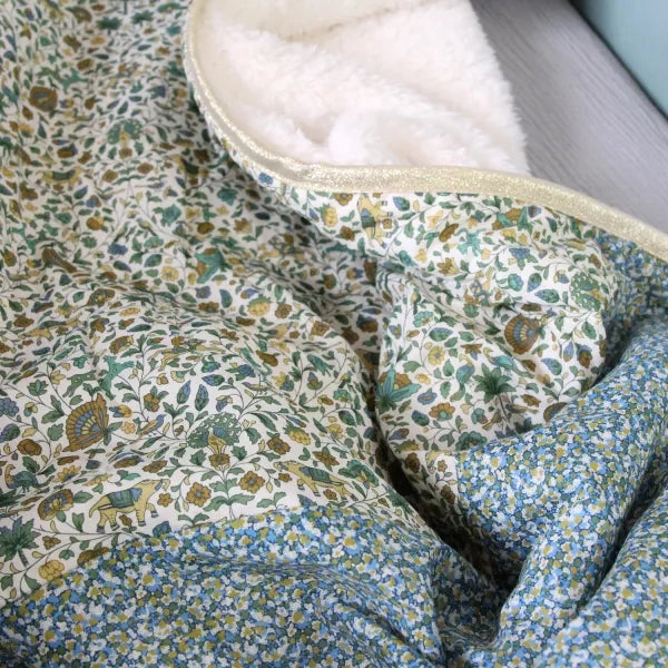 Barnabe aime le café Baby Blanket Arthur Jaune 73x90cm