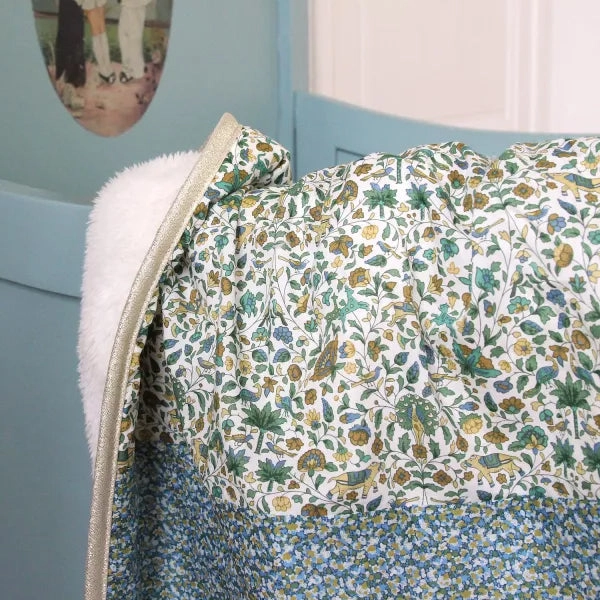 Barnabe aime le café Baby Blanket Arthur Jaune 73x90cm