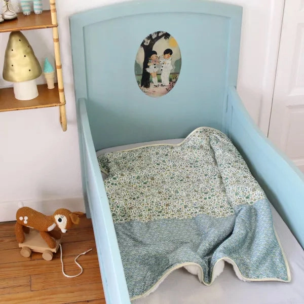 Barnabe aime le café Baby Blanket Arthur Jaune 73x90cm