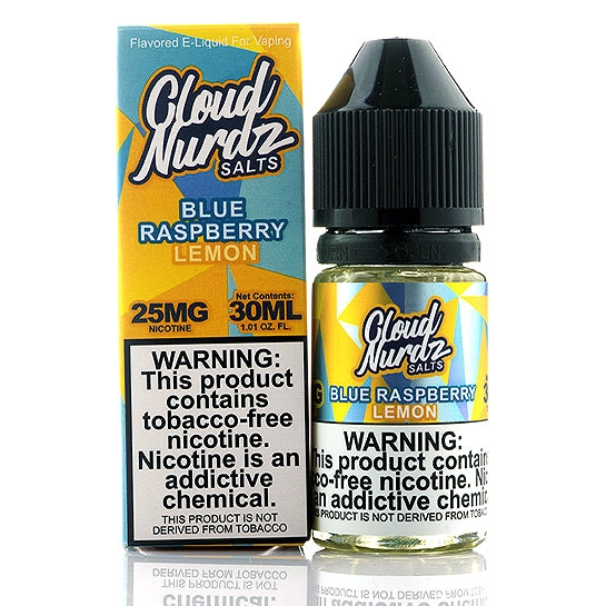 Blue Raspberry Lemon Salt - Cloud Nurdz E-Juice