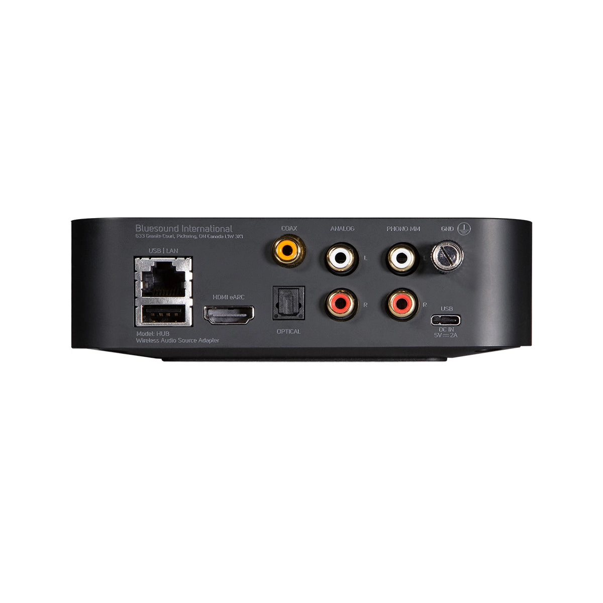 Bluesound HUB Wireless Audio Source Adapter and Network Preamp