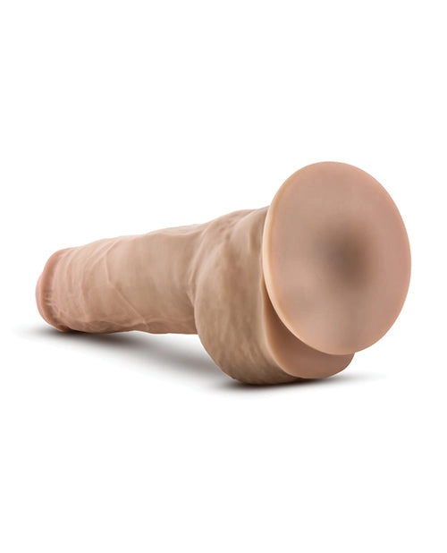 Blush Au Natural 10 Big Boy Realistic Dildo with Balls - Vanilla