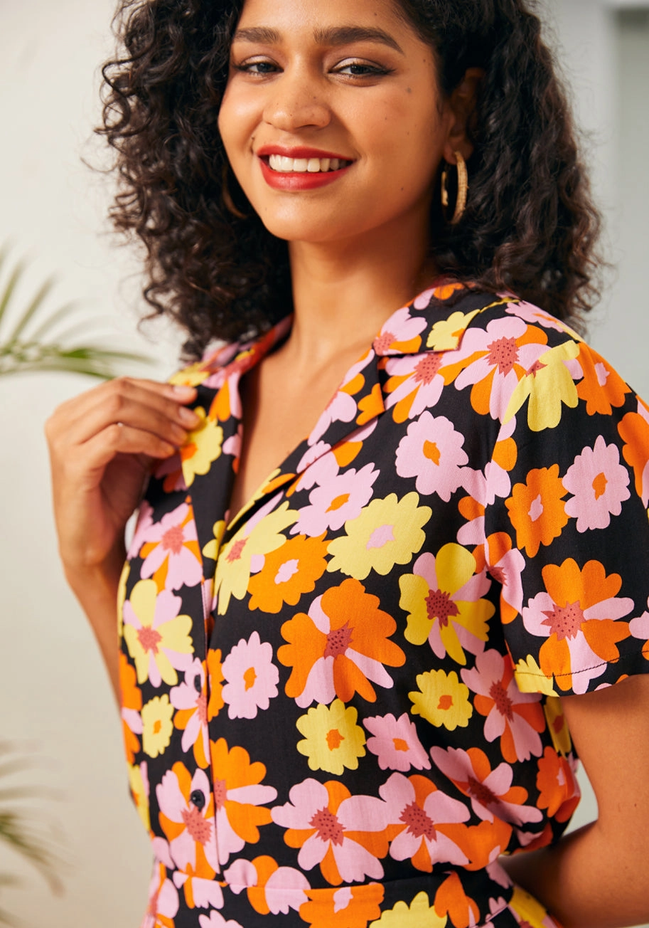 Call It A Classic Camp Collar Shirt
