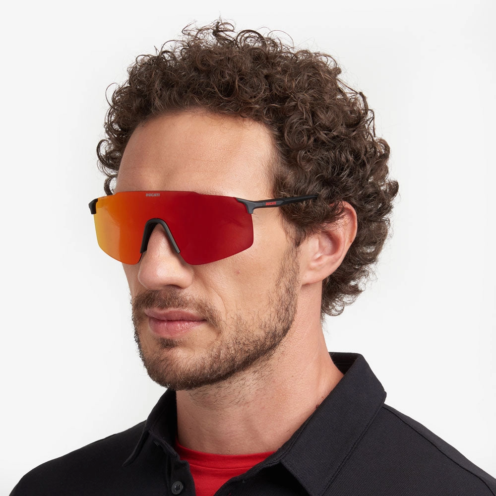 Carduc 033 Rimless Shield Sunglasses x Ducati