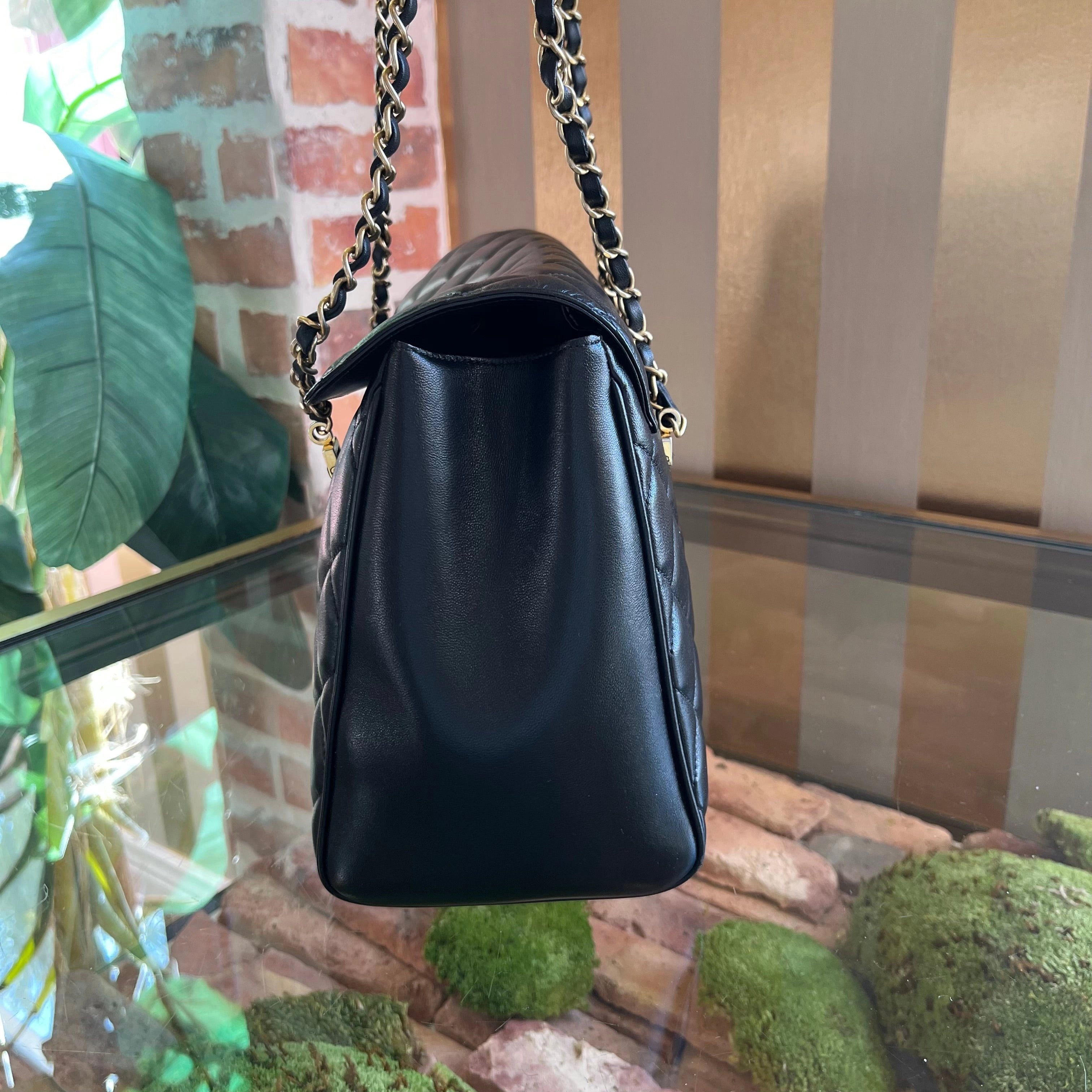 CHANEL Black Misia Camera Flap Bag ADI1157
