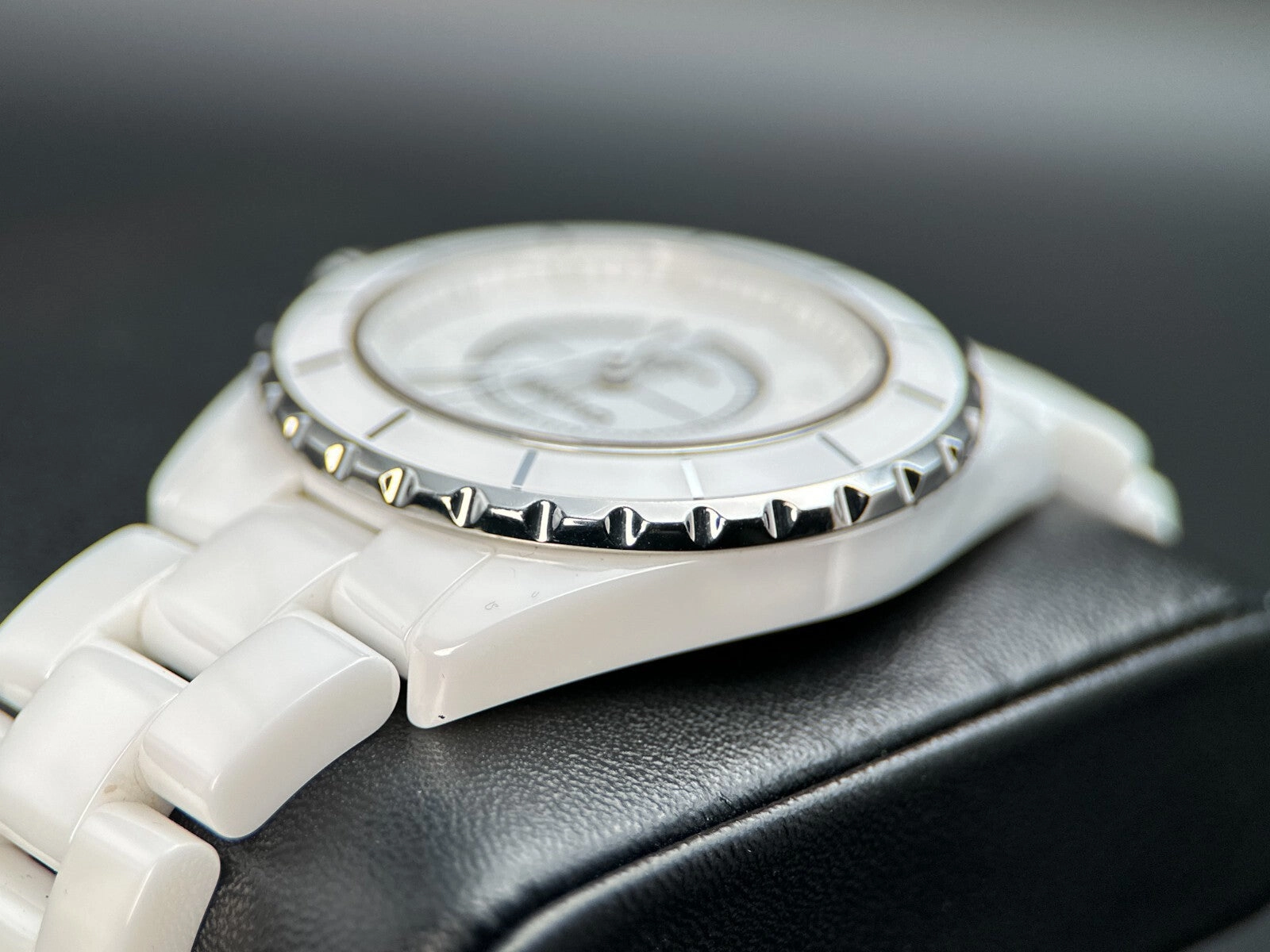 Chanel J12 White Phantom H3443 38mm White Dial White Ceramic Automatic Watch