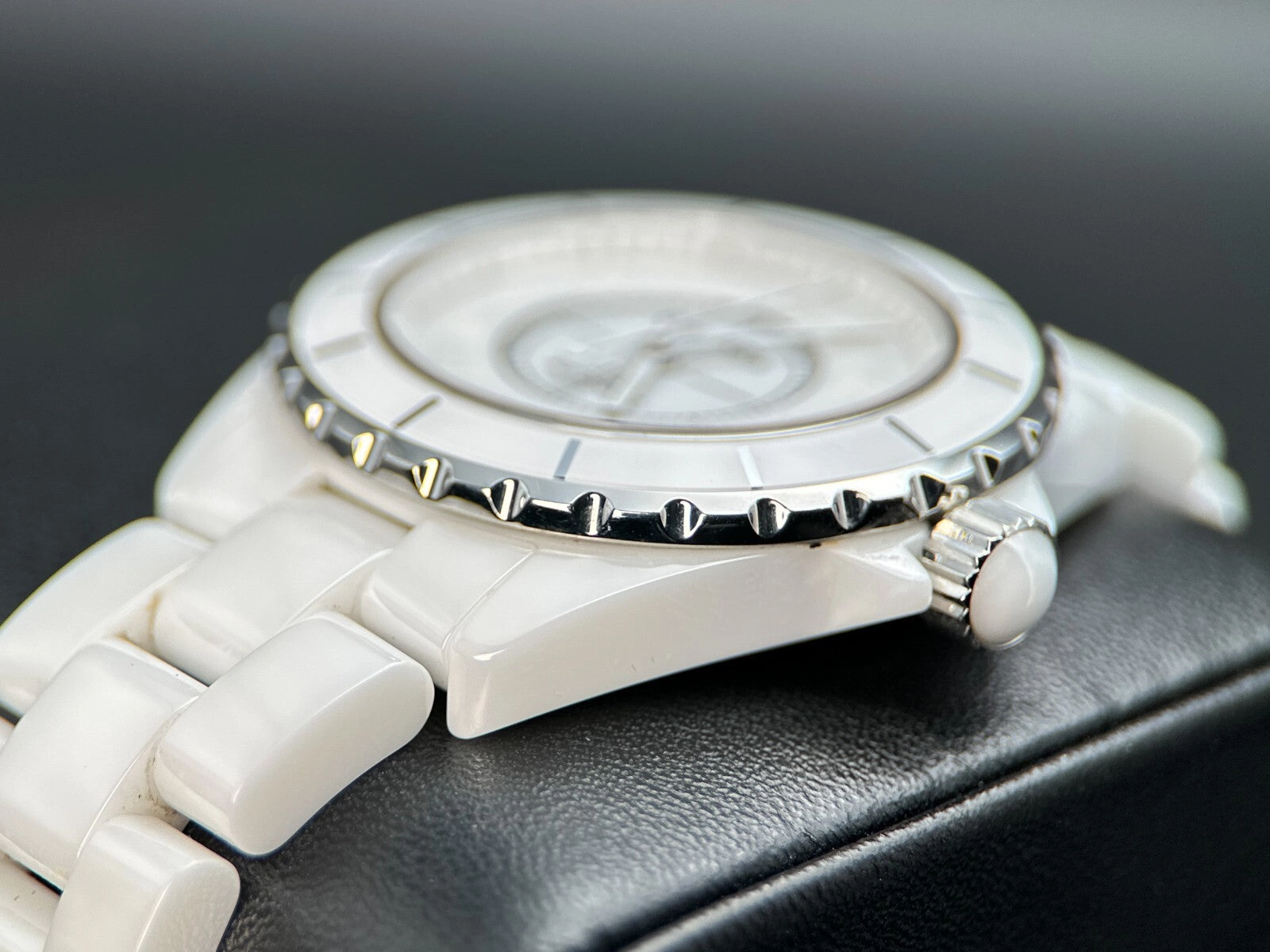 Chanel J12 White Phantom H3443 38mm White Dial White Ceramic Automatic Watch