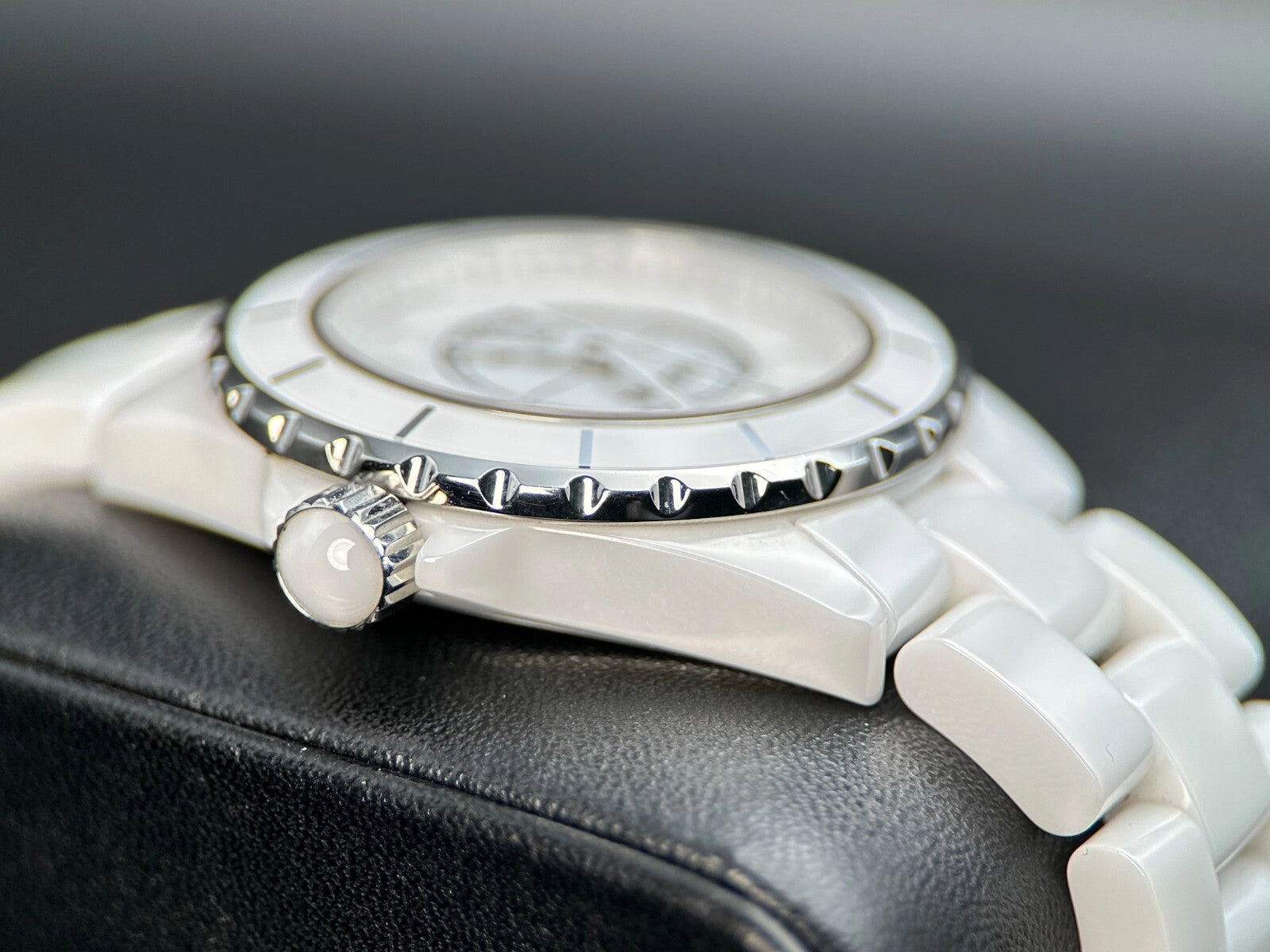 Chanel J12 White Phantom H3443 38mm White Dial White Ceramic Automatic Watch