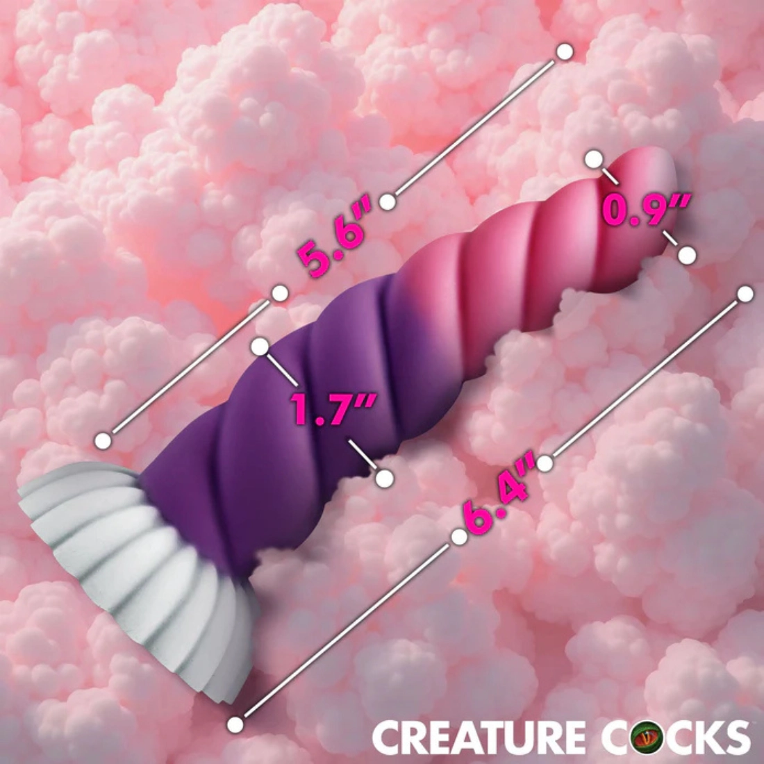 Cloud Rider Unicorn Vibrating Dildo