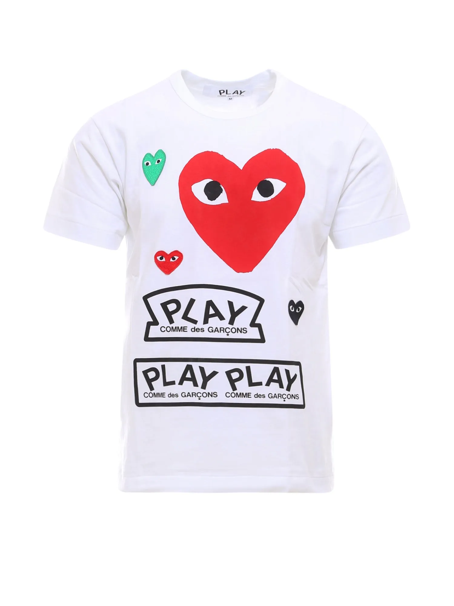 Comme des Garçons Play Multi Logo T-Shirt