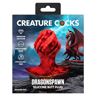 Creature Cocks Dragonspawn Silicone Butt Plug-Large