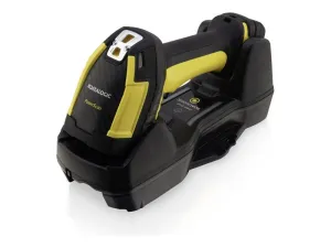 Datalogic PowerScan PBT9600 - USB Kit - barcode scanner - portable - HP - 2D imager - decoded - Bluetooth 5.0 PBT9600-HPRBK10US