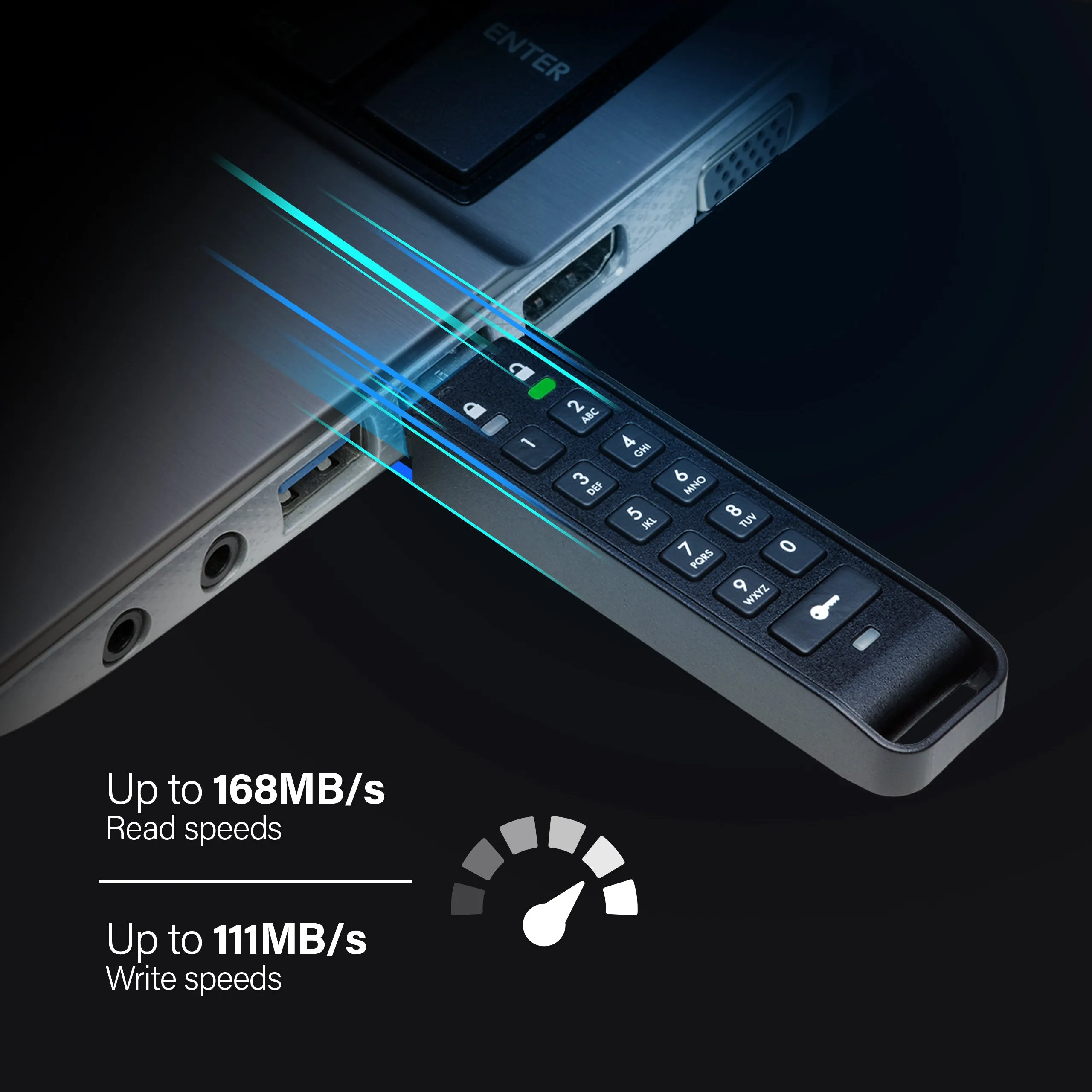 datAshur Personal2 Hardware Encrypted Flash Drive by iStorage