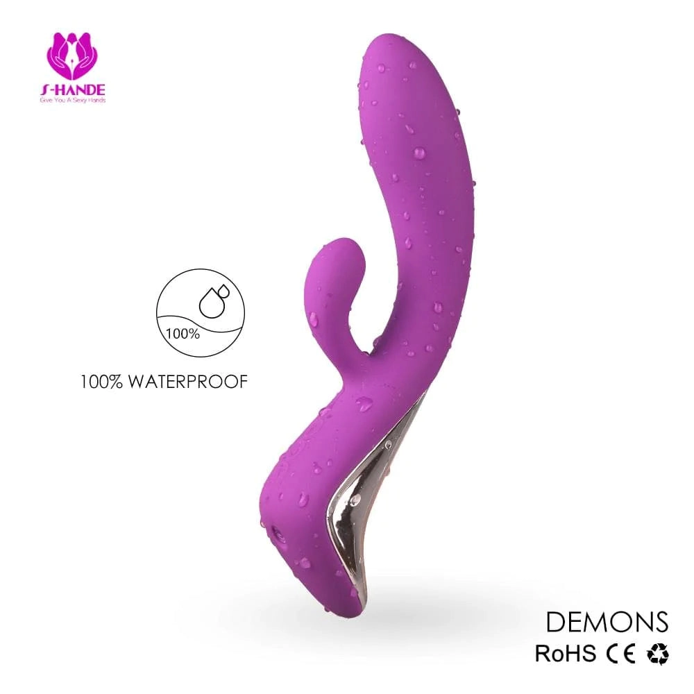 Demons - Curved Silicone G Spot Vibrator