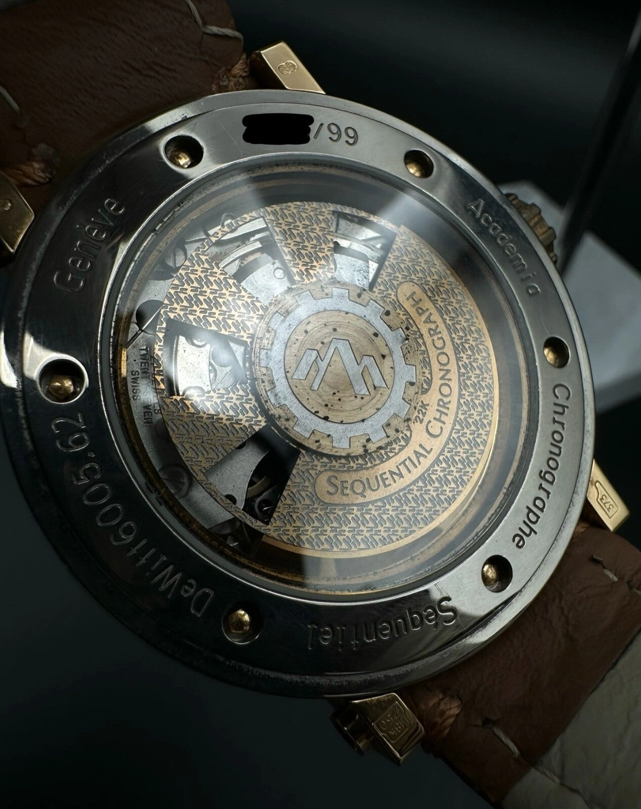 Dewitt Academia 6005.62 Chronograph 44mm Automatic Watch