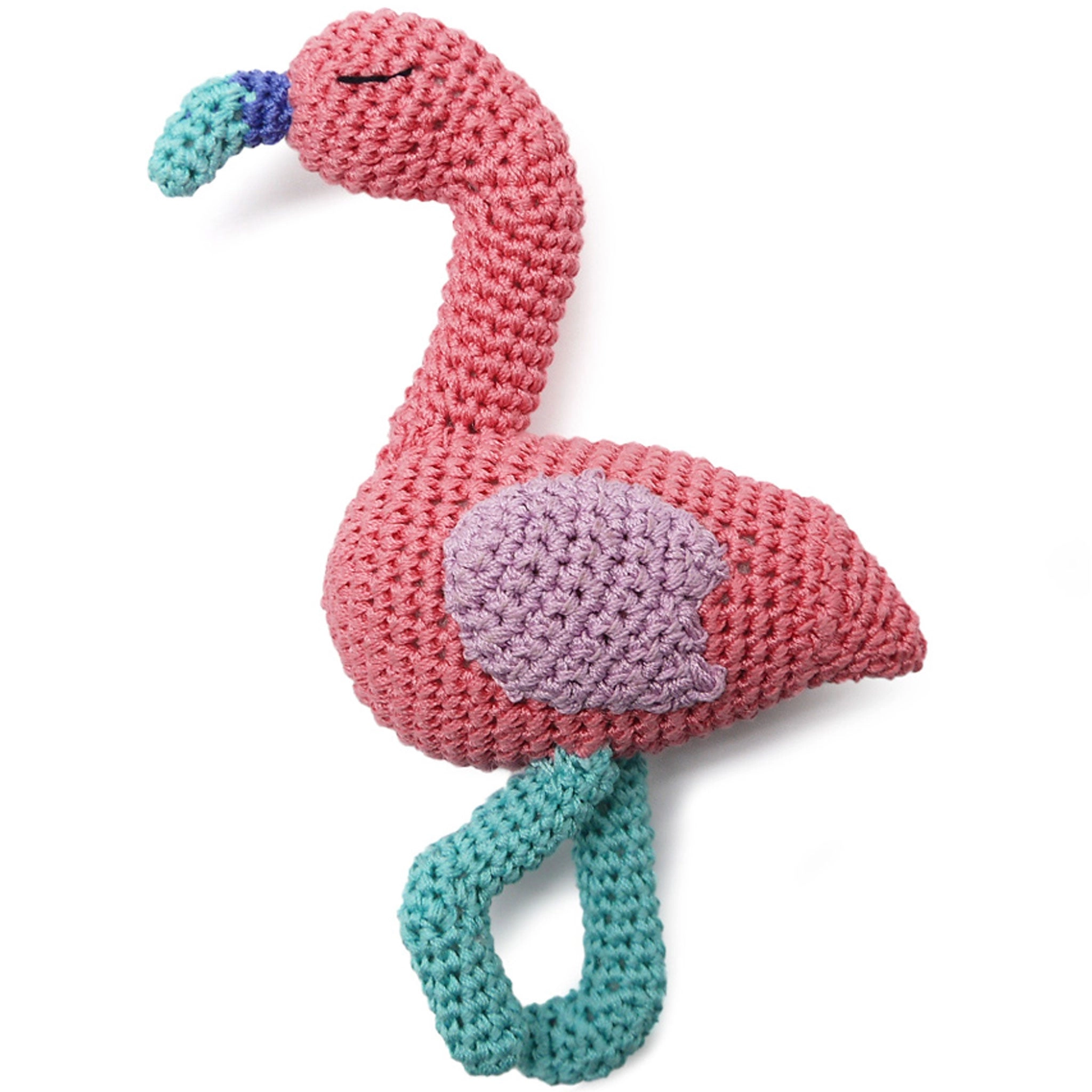 Dogo Pet Fashions DGO Pawer Squeaky Toy Flamingo Dog Toys