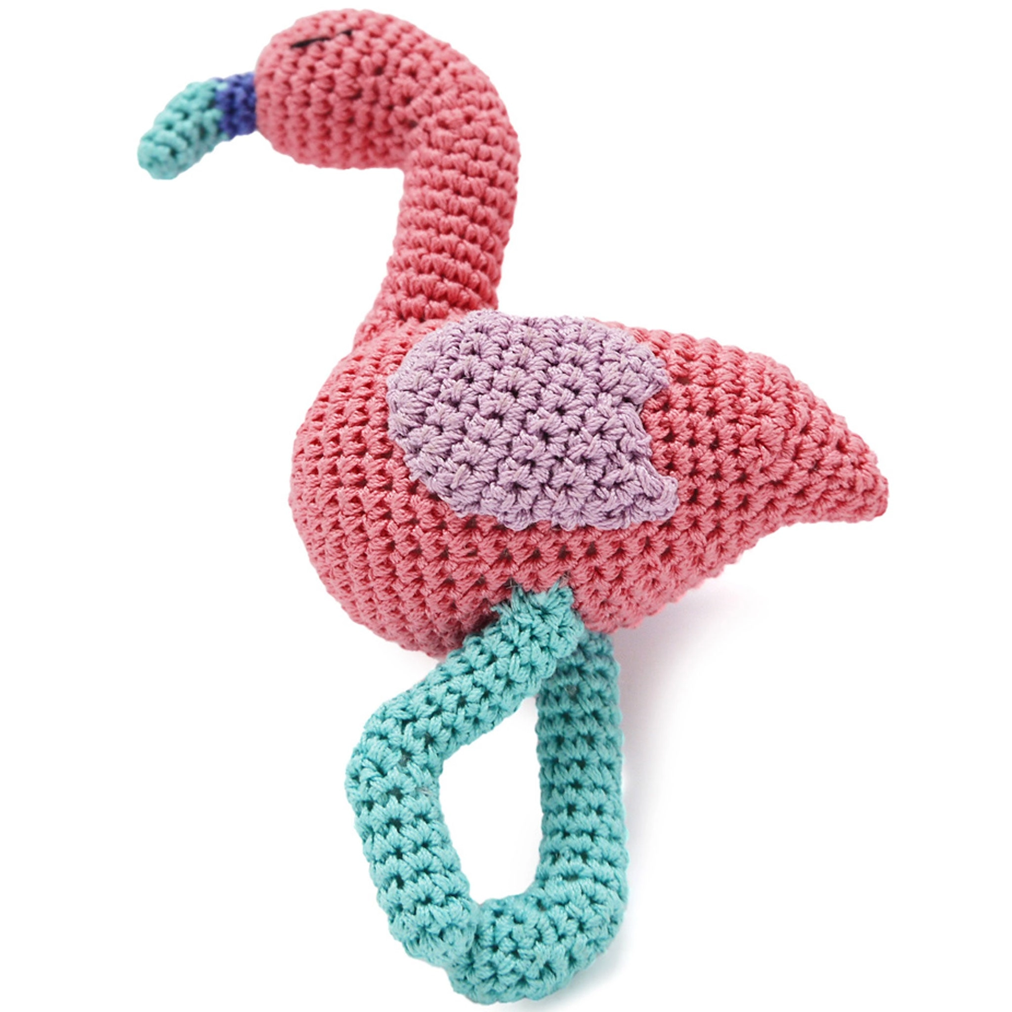 Dogo Pet Fashions DGO Pawer Squeaky Toy Flamingo Dog Toys