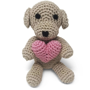 Dogo Pet Fashions Pawer Dog with Heart Dog Toys