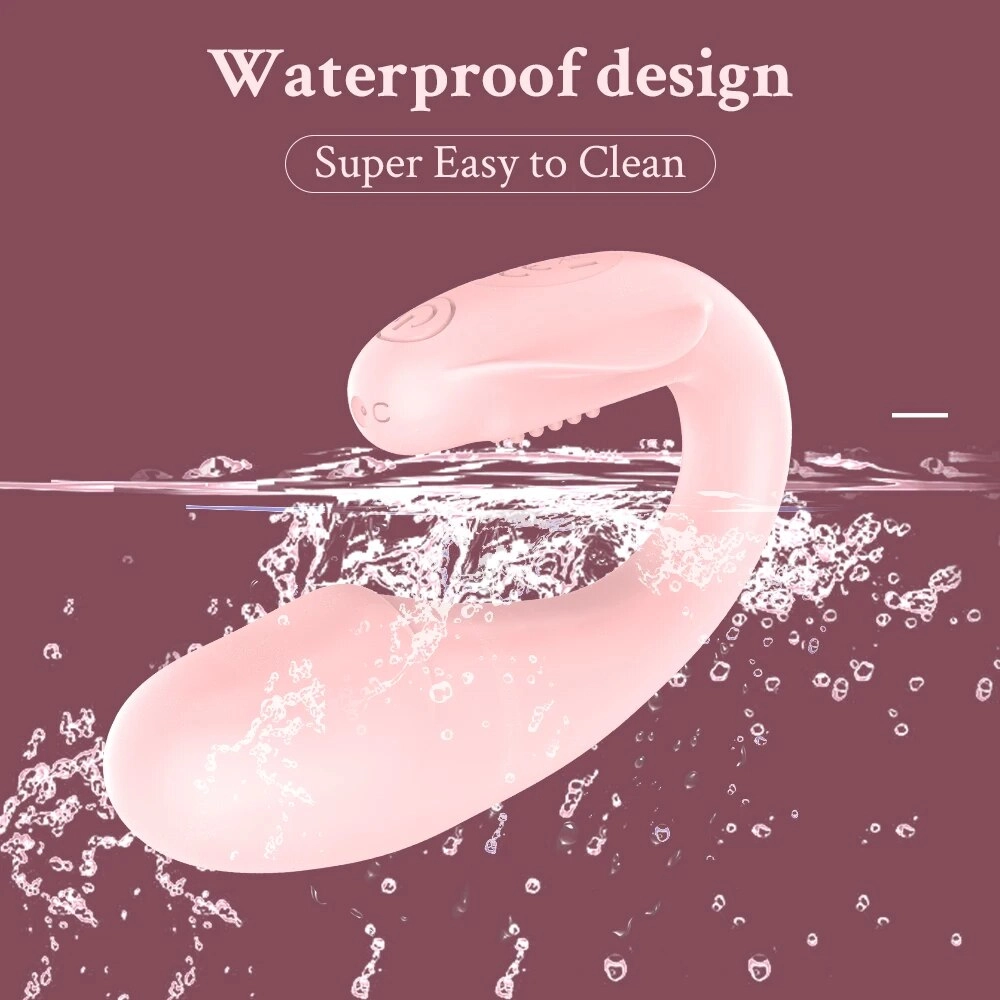 Dolphin Vibrator Remote Wearable Dildo 10 Frequency Vibrating Sex Toy