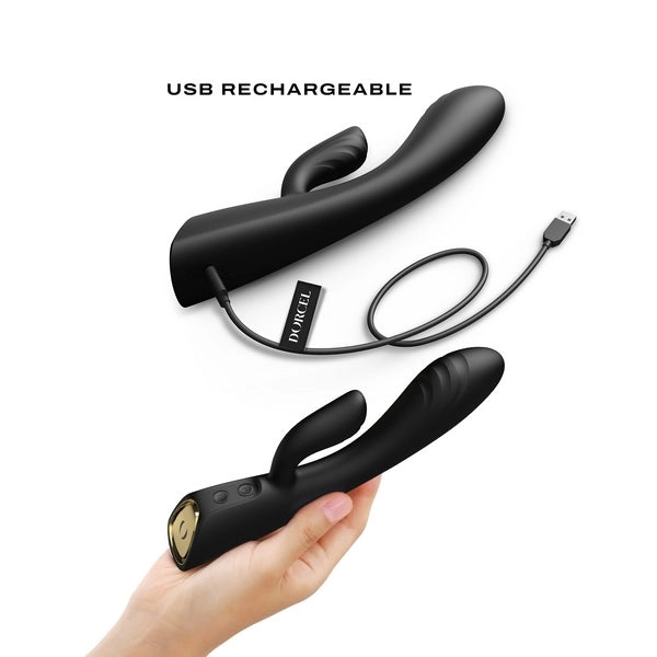 Dorcel Flexi Rabbit - Black