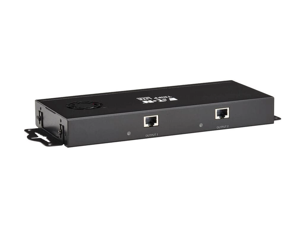 Eaton Tripp Lite Series DisplayPort to HDMI 2-Port Multi-Monitor Splitter/Extender Kit 8K/4K 60Hz DP 1.4 TAA - Video/audio extender B156E-002-H8K-K