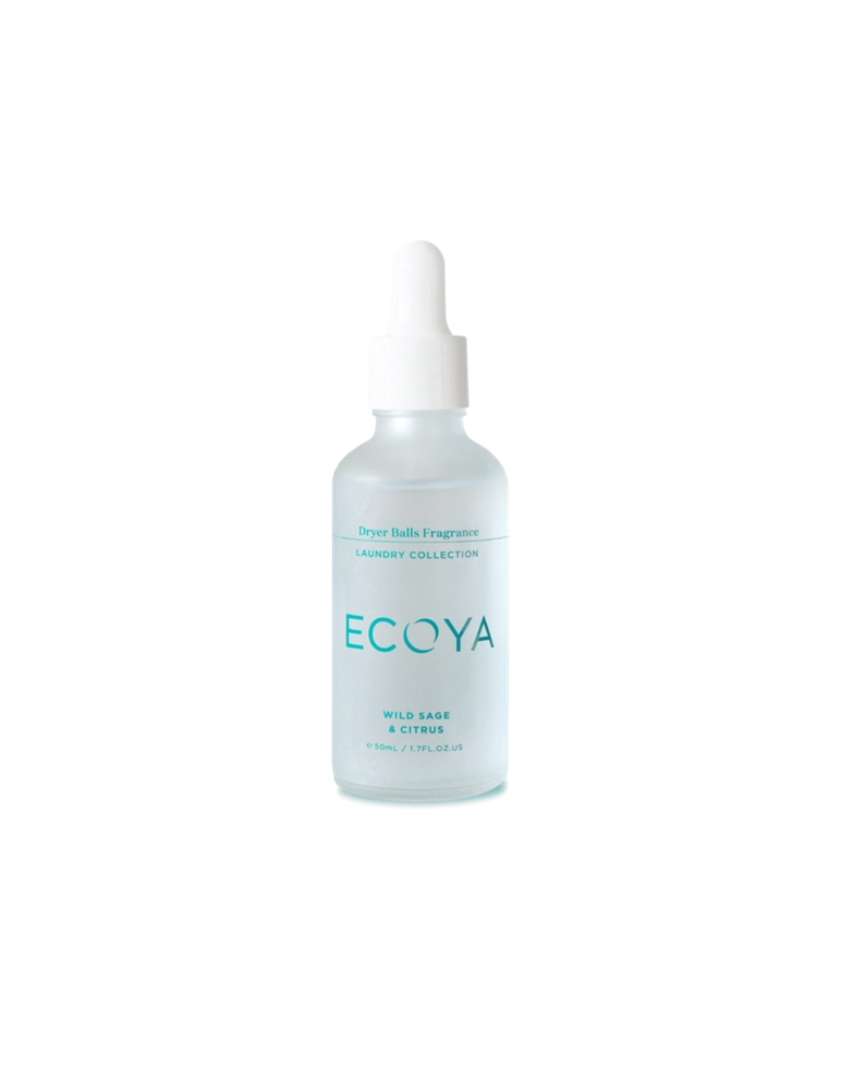 Ecoya Wild Sage & Citrus Dryer Balls Fragrance Dropper