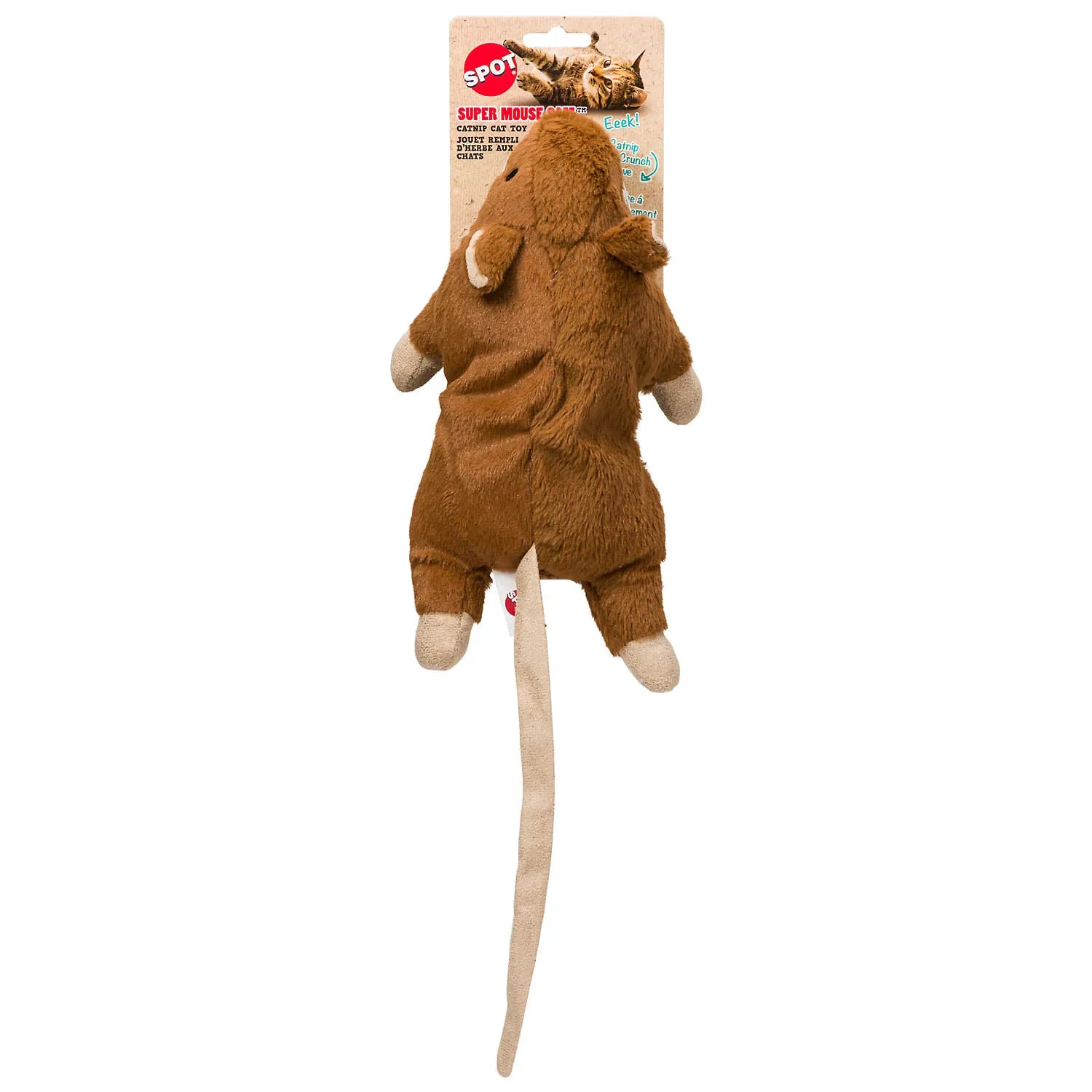 Ethical Products SPOT Super Mouse Sam With Catnip 11" Assorted