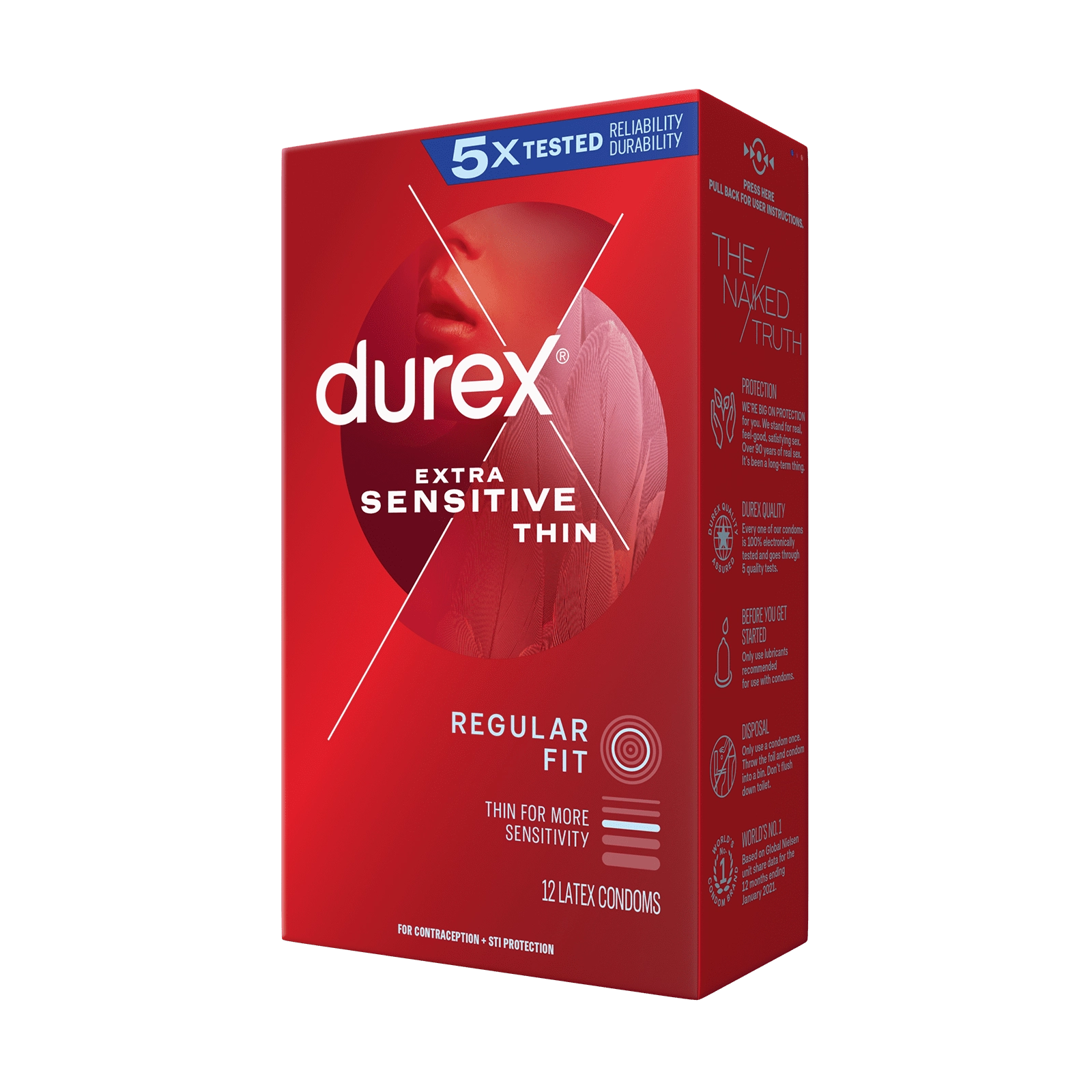 Extra Sensitive Regular Fit Condoms
